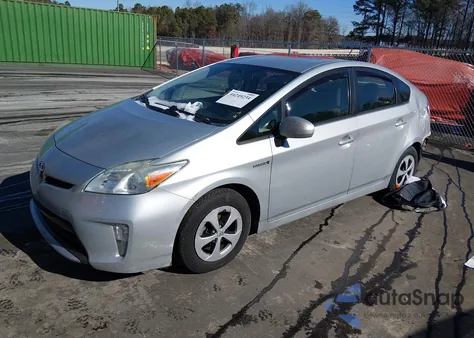 2015 Toyota Prius Three из США, поврежденный, VIN JTDKN3DU6F0458689